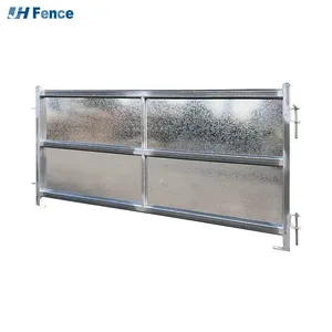 Hot Dip Galvanized Iron Horse Corral Livestock Fencing 6 Feet High Rodent Proof Rot Proof Eco-Friendly Powder Coated Yards thumbnail-5