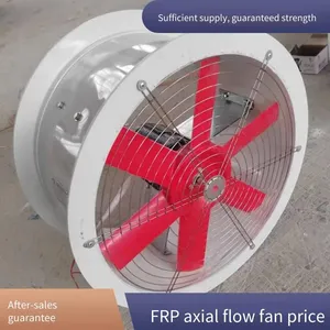 4kw Axial Flow Ventilator, Frp Anti-corrosion Fiberglass Fan, Low Noise and High Air Volume Axial Fan thumbnail-1