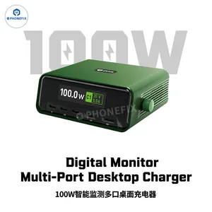 2UUL PC12 100W Multi-Port Desktop Charger Digital Charging Station thumbnail-1