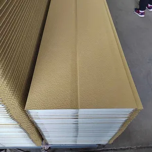 Polyurethane Foam Facade Metal Engraved Sandwich Panels for Exterior Building Facades thumbnail-4