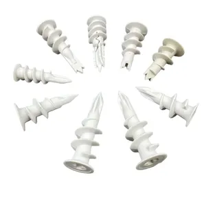 China Manufacturer Plastic Anchors Anti-rotation for Drywall Strong Loading PE Material Full Sizes Available thumbnail-1