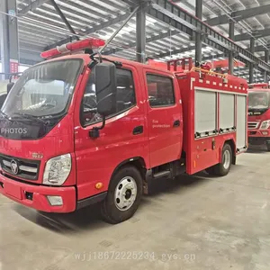 Foton Aoling 2.7-cubic-meter Water Tank Fire Truck Csc5080gxfsg25/ft6 thumbnail-2