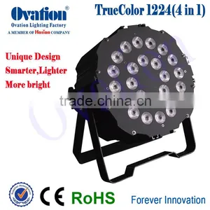 Led Wash Par Light 300W 24*12W RGBW 4in1 Leds AC 100-240V 50/60Hz,beam Angle:25 Degree ,linear Dimming,auto Speed Quiet Fan thumbnail-6