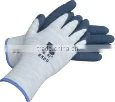 10 Gauge Latex Glove/wrinkle Plam Gloves for Labor Protection thumbnail-1