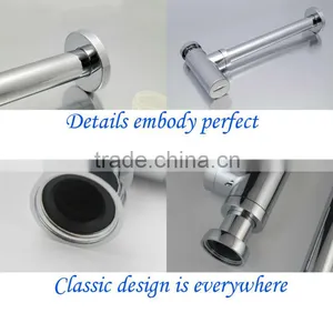 Watermark Free Samples Bathroom Shower Chrome Plated Tube Bottle Trap Sink Drain(J220) thumbnail-3