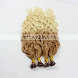 Ombre Keartin Curly Silk Strand Hair Extensions Supplier's Choice thumbnail-1