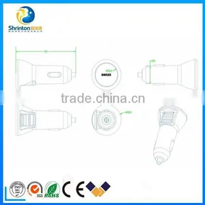 2014 New 5V 2a Car Charger, Mobile Phone Car Charger, Car Charger Adapter With FCC,CE and Rohs Approval thumbnail-2