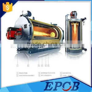 Light Oil or Gas or Heavy Oil Fired Vertical Type Thermal Oil Boiler thumbnail-3