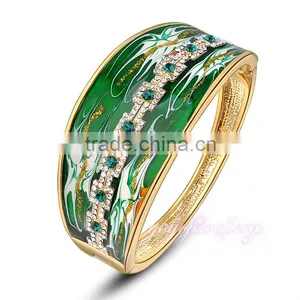 Big Size Latest Design Daily Wear Latest Design Vogue Jewellery Rhinestone Bangle thumbnail-1