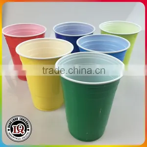 16oz Plastic PS Hexagon Solo Red Cup thumbnail-1
