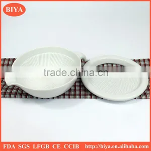 Dry Mortar Mixer Orange Juice Drink Bowl, Porcelain Lapping Cup, Fruit Grinding Bowl, Ground Dish Bowl ,Grinding Powder thumbnail-3