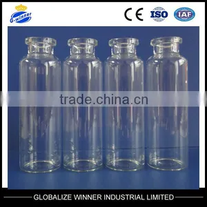 15ml Amber Tubular Glass Vial thumbnail-2
