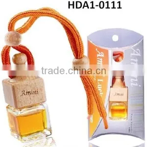 Haning Car Perfume Set/car Air Freshener With Square Clear Glass Bottle Quality Choice thumbnail-6