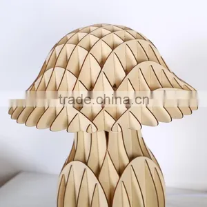 2016 LED Wooden Table Light JK-879-13 Simple Table Lamp Hotel Bedside Table Lamp thumbnail-4