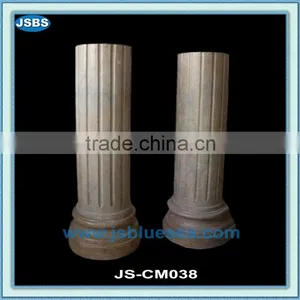 Carved Stone Round Prop Pillar thumbnail-1