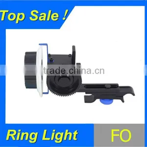 DSLR Rig Follow Focus F0 for DSLR Camera and Camcorders, Fit for 52mm to 86mm Lens thumbnail-1