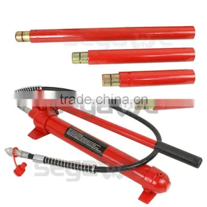 8 Ton Long Ram Jack | 4/10 Ton Power Hydraulic Jack Kit Body Frame Repair Tool thumbnail-2