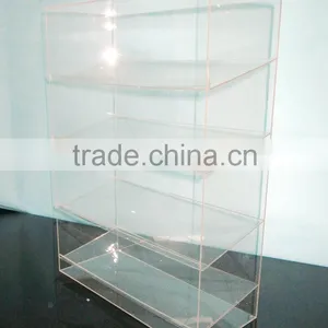 Made in China Customized Size and Shape Clear Acrylic Packaging Boxes thumbnail-1