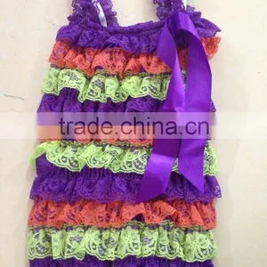 Wholesale Baby Romper Vintage Infant Newborn Baby Romper Ruffle Romper 2016 thumbnail-6