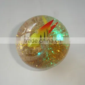 2016 Colored Plastic Water Ball Bouncing With Fish Figures Inside thumbnail-1