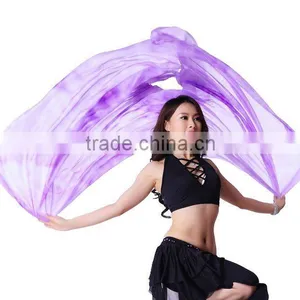 Gradation Belly Dance Veil for Lady Dancers in Performance / Practice Wear (SJ008) thumbnail-1