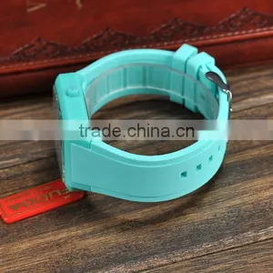 Fashion Men &Women Watches Japan Movement Waterproof Square Silicone Unisex Wristwatch, Vogue Rubber Novelty Jelly Watches thumbnail-4