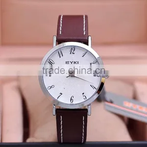 High Grade Newest Brand Gents Watch Pu Leather Business Men Wrist Watch thumbnail-2