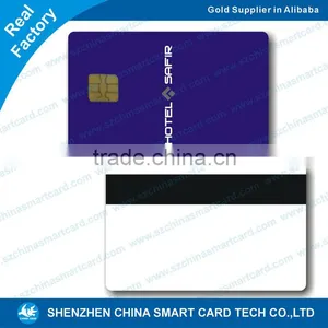 SLE5528 ic Chip Card Cr80 Pvc Plastic Contact Card thumbnail-1