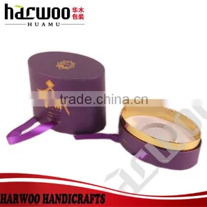 Hot-stamping Perfume Box in Purple Color for 1 Bottle thumbnail-3