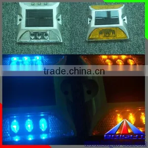 2015 New Product Hot Sale Solar Cat Eyes LED Road Stud,cat Eye Reflective Road Stud thumbnail-1