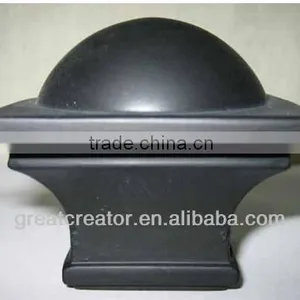 Model of Living Room Curtain Rod Set With Stone Dome Curtain Finials thumbnail-3