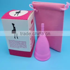 Reusable Menstrual Cup Feminine Hygiene Medical Silicone Menstrual Cups thumbnail-3