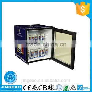 50L Mini Display Cooler,beverages Display Fridge, Glass Door thumbnail-2
