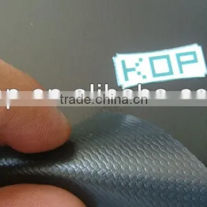 PVC Coated Tarpaulin 1000x1000D 20x20 650g Black thumbnail-1