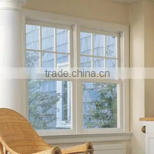 Plastic American Lifting Window Material and Horizontal Opening Pattern Pvc Double Window thumbnail-2