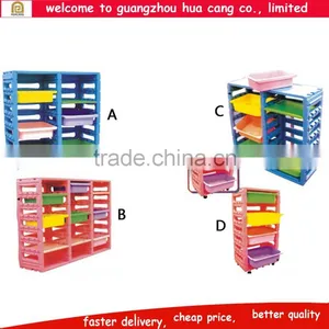 Plastic Kids Shelf With Many Cabinet thumbnail-1