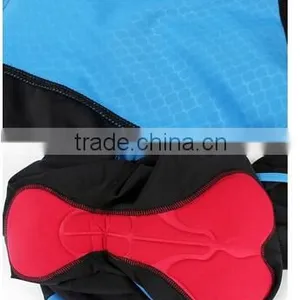 2015 Santic Triathlon Skinsuit Men Singlet Skin Cycling Tri Suit Clothing Blue thumbnail-3