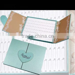 Luxury Custom Packaging Paper Box for Nail Gel Color Card thumbnail-2