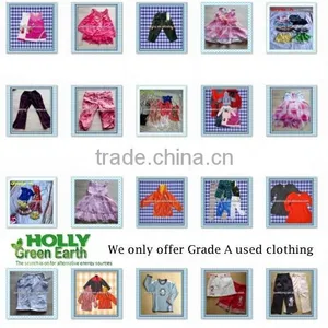 Children Summer Wear Grade A China Factory Directly Sales Boys Girls Kids Warehouse Bulk Wholesale Second Hand Used Clothing thumbnail-1