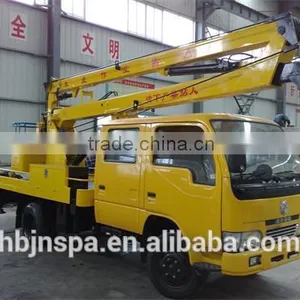 Double Row Seats 16m Dongfeng Truck Mounted Aerial Platform thumbnail-1