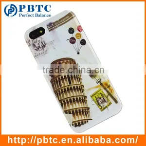 Set Screen Protector And Case For Iphone 5 , Hard Plastic Retro Style Cell Phone Sets thumbnail-5