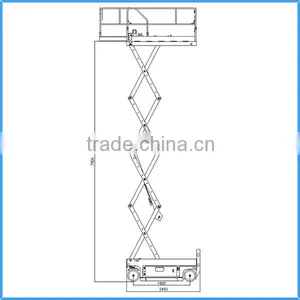 SINOBOOM Electric Scissor Sky Lift thumbnail-3