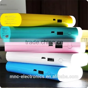 High Capacity Colorful 12000mAh Reading Led Lighting Custom Logo Printing Mobile Portable Power Bank Charger thumbnail-3
