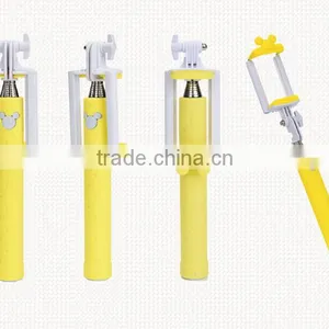 2015 Wholesale Wireless Bluetooth Control Selfie Stick Monopod Selfie Stick thumbnail-3