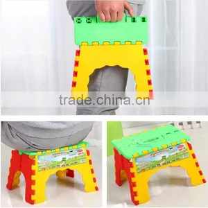 Portable Outdoor Sports Kids Chairs Folding Camping Picnic Step Stool Plastic Foldable Chair Gift for Kid thumbnail-6