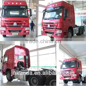 371hp Sinotruk Howo 6x4 Tractor Head Truck Prices for Sale thumbnail-6