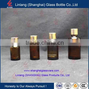 Amber Esential Oil Glass Bottle thumbnail-1