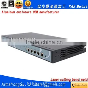 XAX03Alu OEM ODM Customized Laser Cut Bend Weld Sheet Aluminum Backup Battery Enclosure thumbnail-3