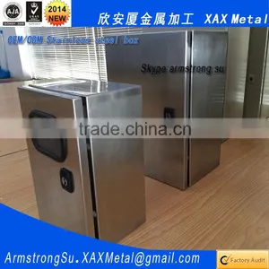 XAX68DB OEM ODM DL-T404 B3804 GB3906 GB11022 IEEE 386 CSA UL 50 NEMA Stainless Steel Electrical Distribution Box thumbnail-1