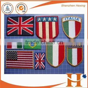 Factory Price! Custom High Quality Polyester Fabric Patch,wholesale Adhesive Clothing Patches Quality Choice thumbnail-2